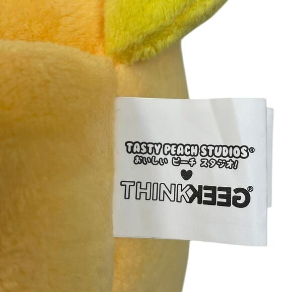 Tasty Peach Studios Yellow Sun Plush Stuffed Animal Think Geek Solar Eclipse HTF - Picture 3 of 5